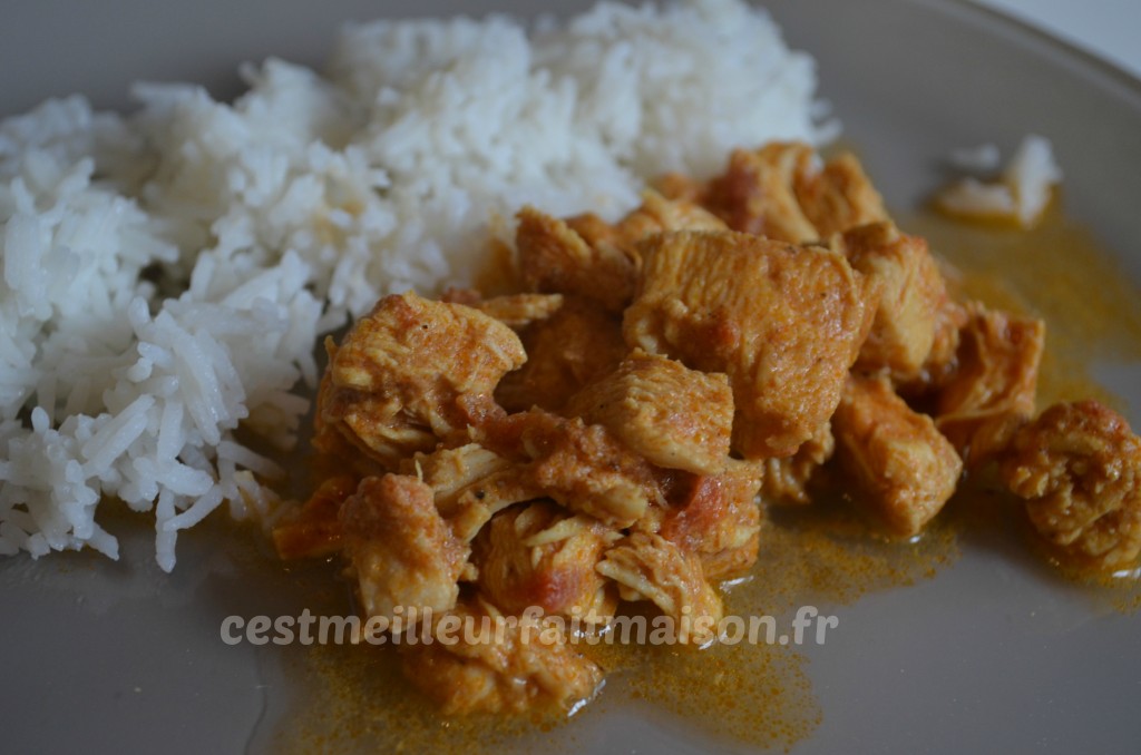 poulet garam masala