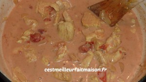 poulet au curry