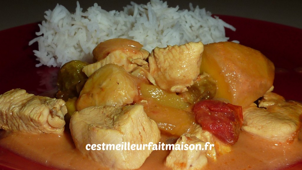 poulet au curry