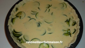 tarte aux courgettes