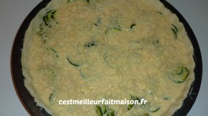 tarte aux courgettes