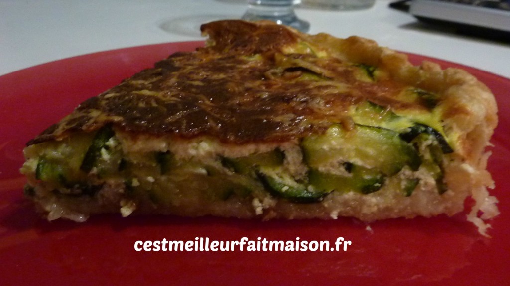 tarte aux courgettes