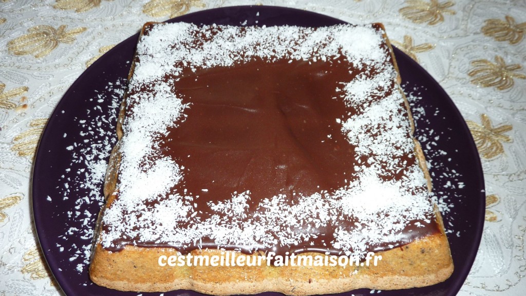 gâteau choco coco