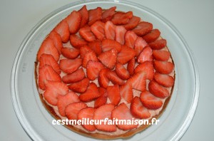 tarte aux fraises