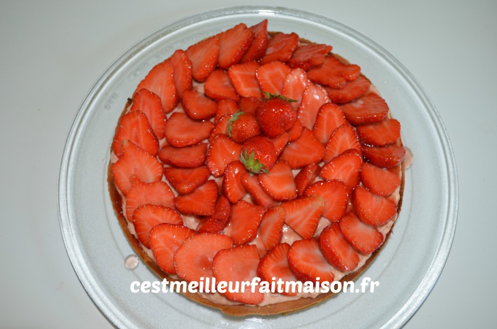 tarte aux fraises