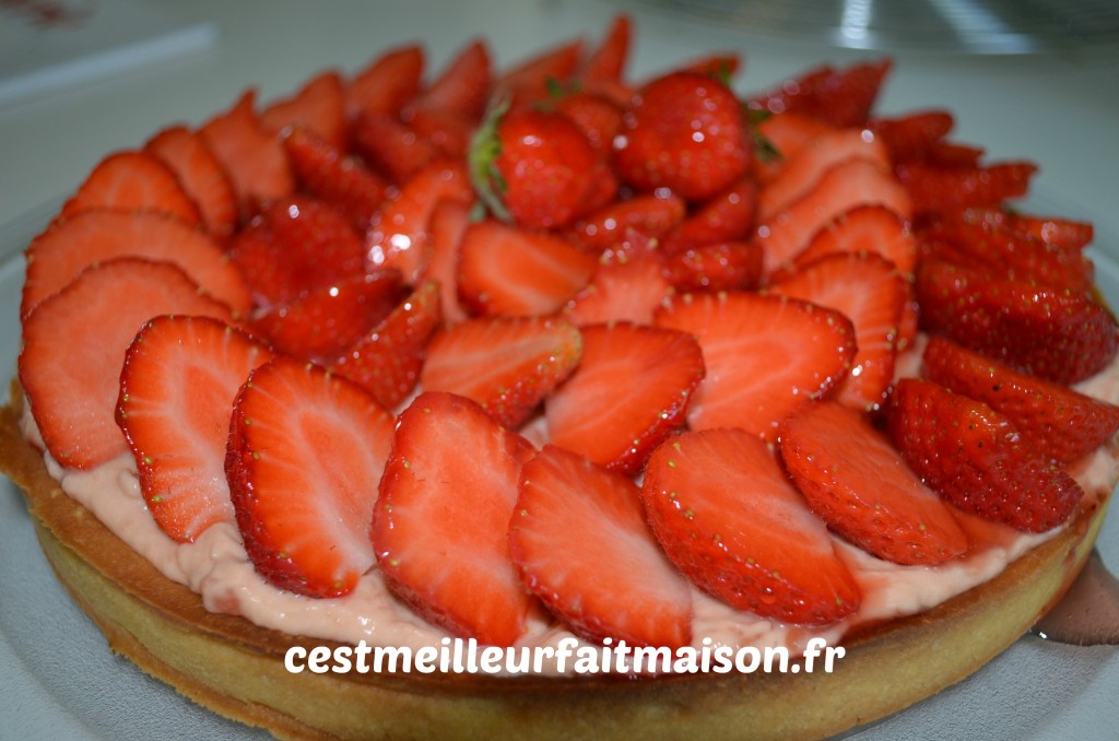 tarte aux fraises
