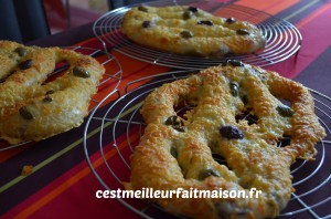 Fougasses aux olives