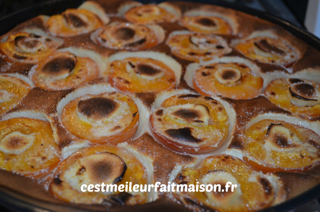 Clafoutis aux abricots