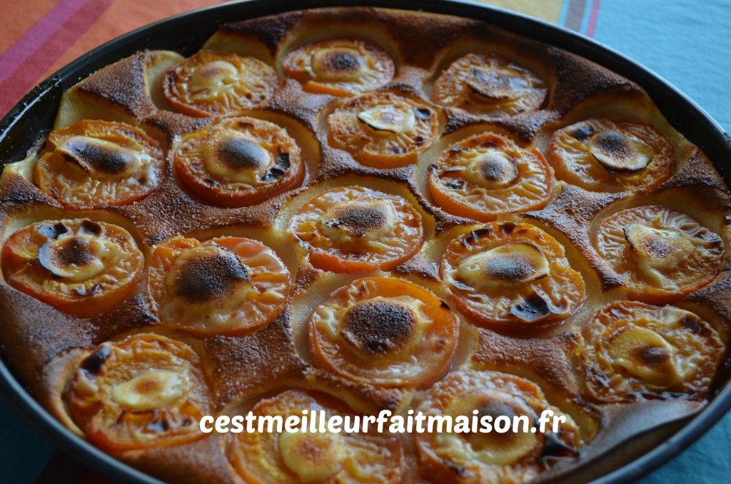 Clafoutis aux abricots