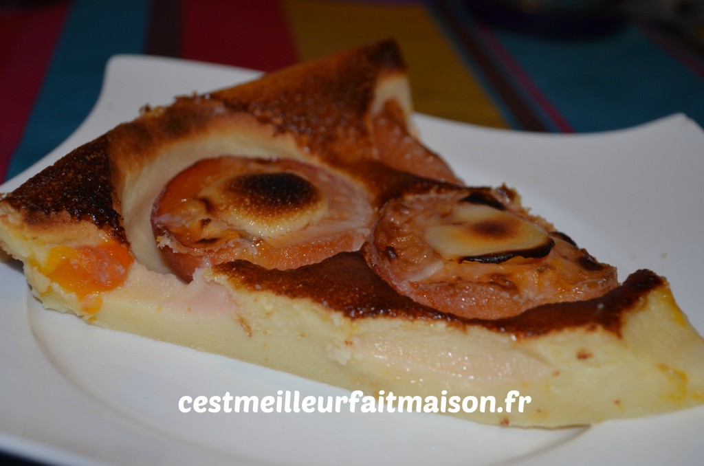 Clafoutis aux abricots