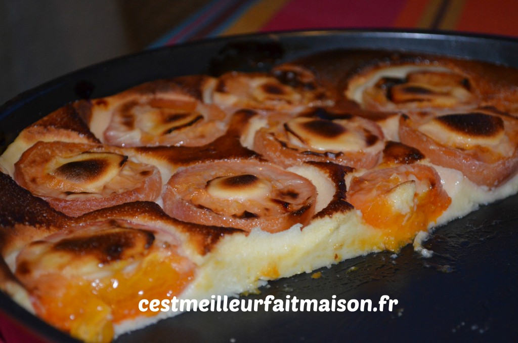 Clafoutis aux abricots