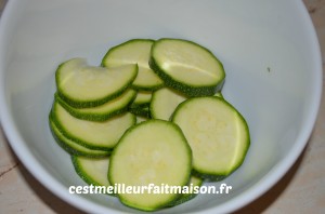 Terrine de courgettes au chèvre