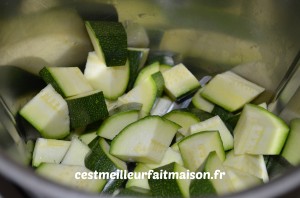 Terrine de courgettes au chèvre