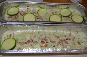 Terrine de courgettes au chèvre