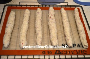 Ficelles oignons lardons