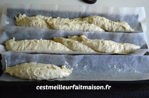 Baguettes sans pétrissage