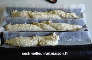 Baguettes sans pétrissage