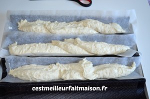 Baguettes sans pétrissage