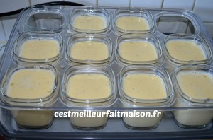 Crème dessert aux œufs et à la vanille