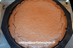 Gâteau magique au chocolat et à la noix de coco