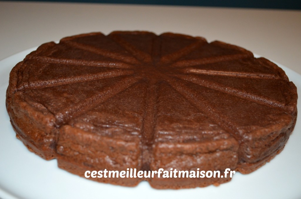 Gâteau magique au chocolat et à la noix de coco