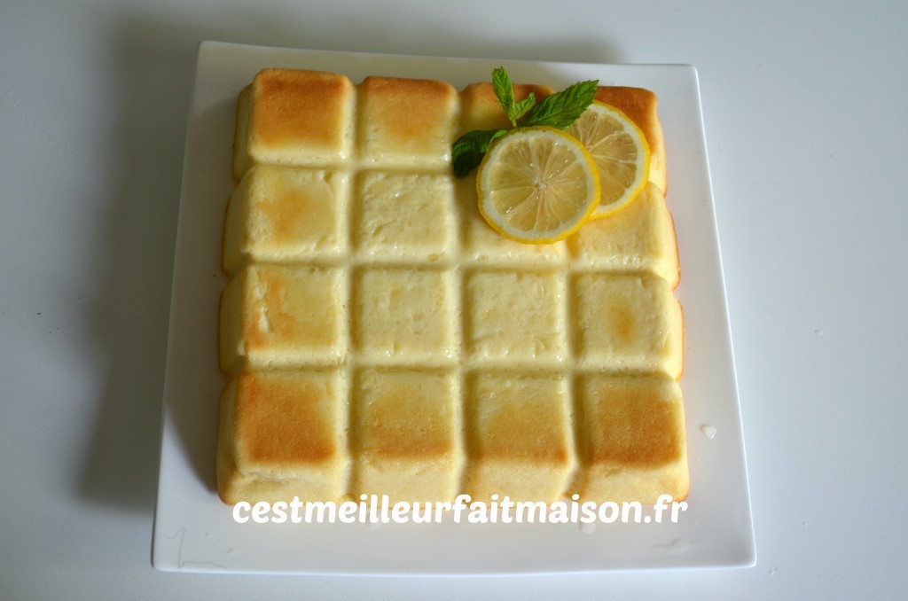 Gâteau magique au citron