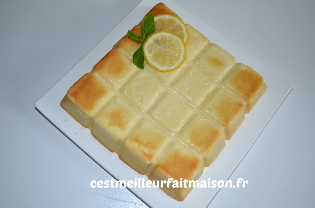 Gâteau magique au citron