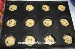 Muffins banane chocolat