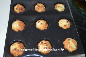 Muffins banane chocolat