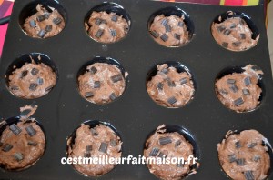 Muffins au chocolat