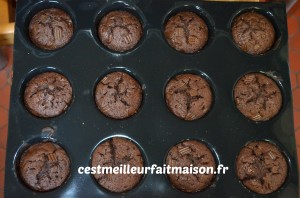 Muffins au chocolat