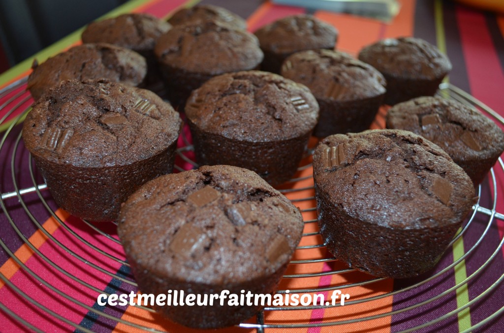 Muffins au chocolat