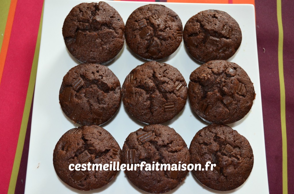 Muffins au chocolat