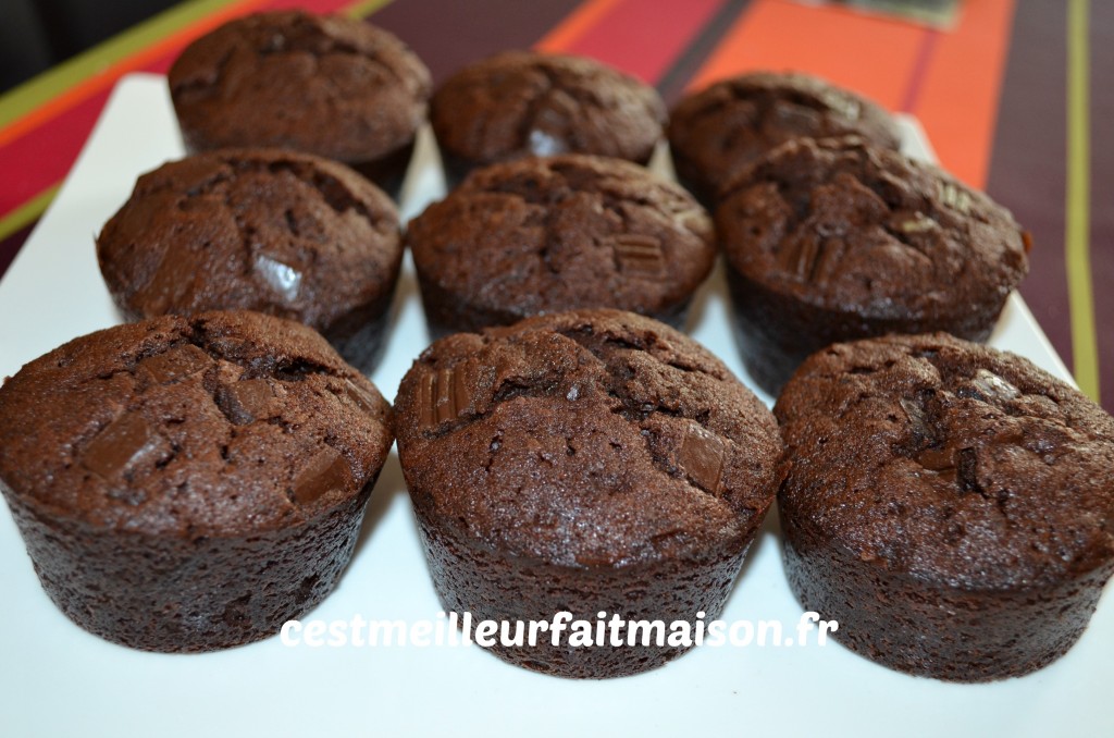 Muffins au chocolat