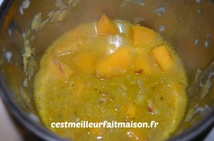 Soupe de courge butternut