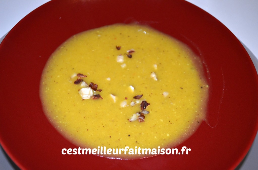 Soupe de courge butternut