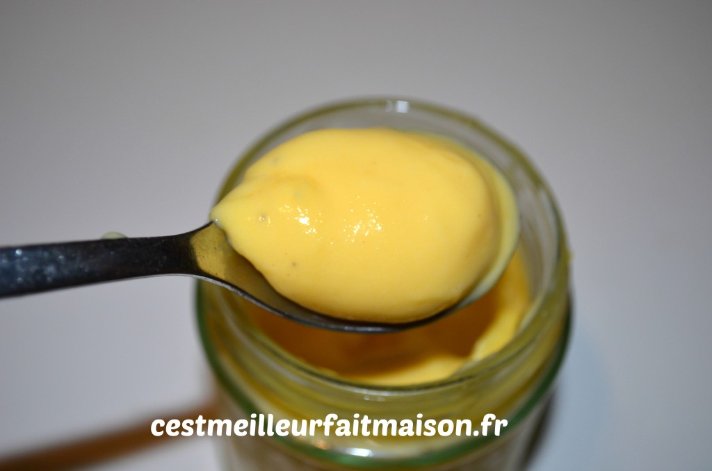 Crème aux fruits de la passion