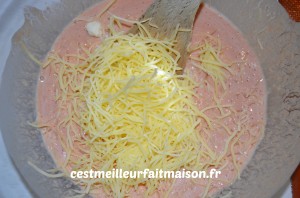 Gratins de penne à la tomate et au jambon