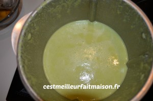 Velouté aux petits pois