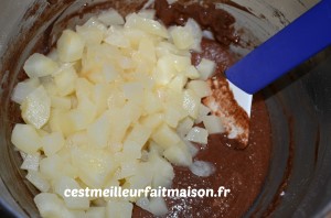 Muffins poire chocolat