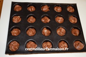 Muffins poire chocolat