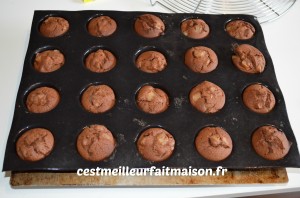 Muffins poire chocolat