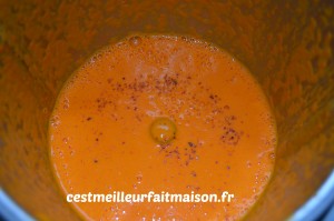 Velouté aux poivrons rouges