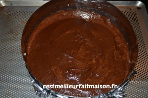 Gâteau double chocolat