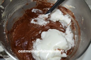 Gâteau double chocolat