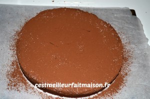 Gâteau double chocolat