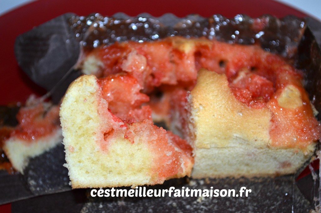 Mini cakes aux fraises Tagada