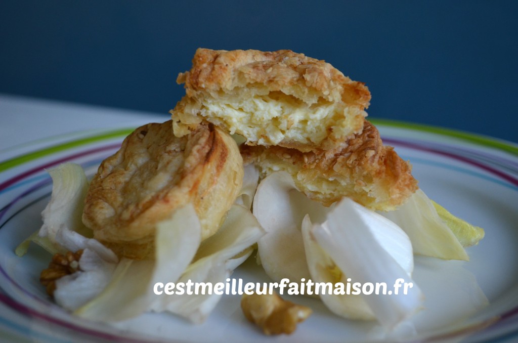 Soufflés au chèvre