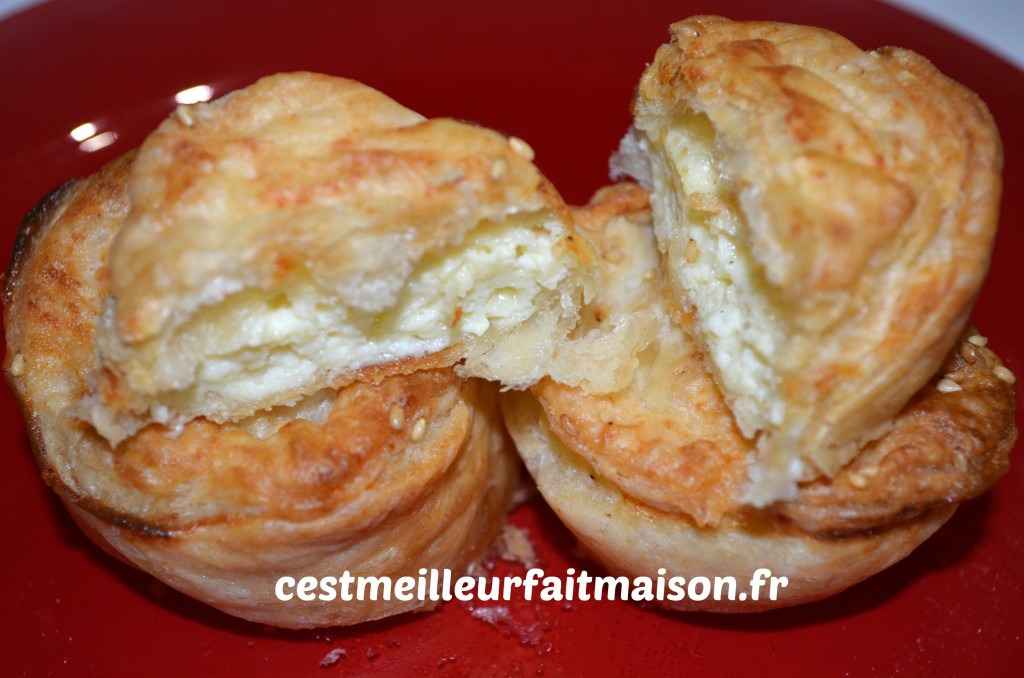 Soufflés au chèvre