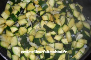 Gratin de courgettes au parmesan